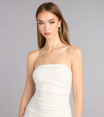 Simple Yet Stunning Crepe Mini Tube Dress