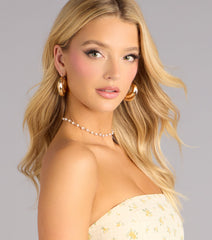 Instant Icon Chunky Hoop Earrings