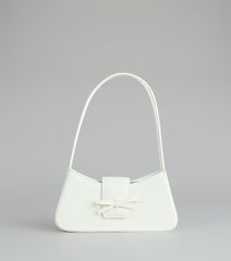 Charm Factor Bow Shoulder Bag