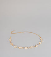Extra Plans Stone Chain Belt