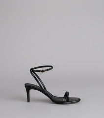 Last Minute Plans Kitten Stiletto Heels