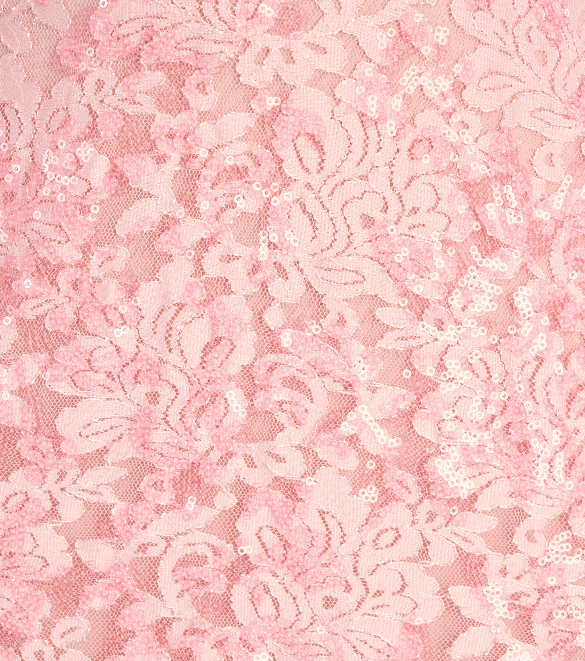 Maryam Sequin Lace A-Line Mini Dress