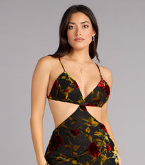 Milana Velvet Open Back Mermaid Formal Dress
