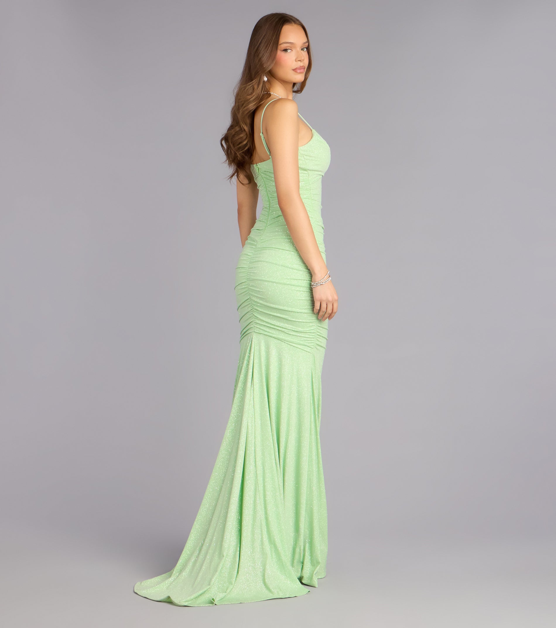 Matilda Glitter Mermaid Formal Dress