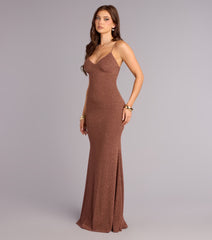 Brittany Glitter Mermaid Formal Dress
