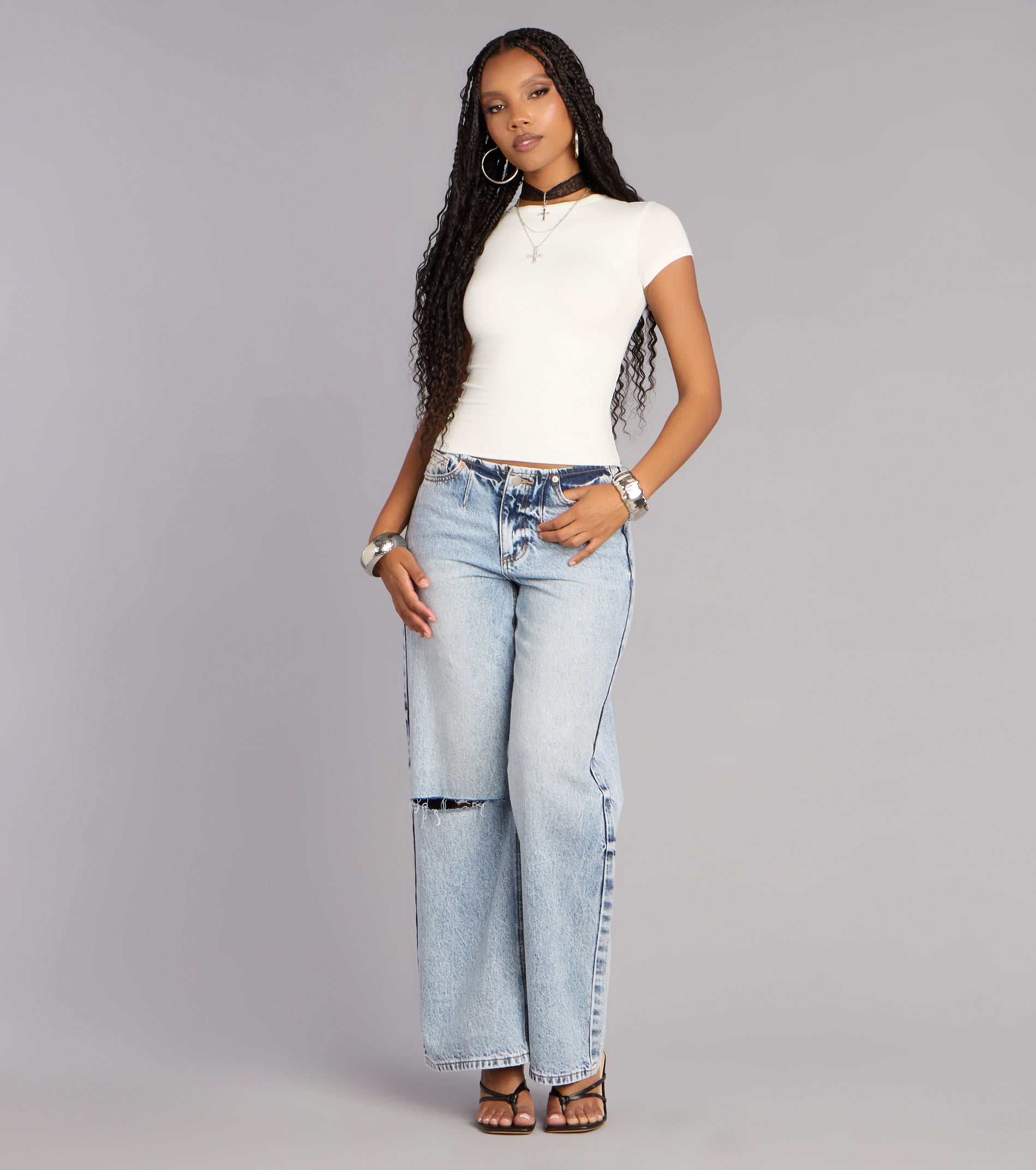 Everyday Cool Crew Neck Basic Tee