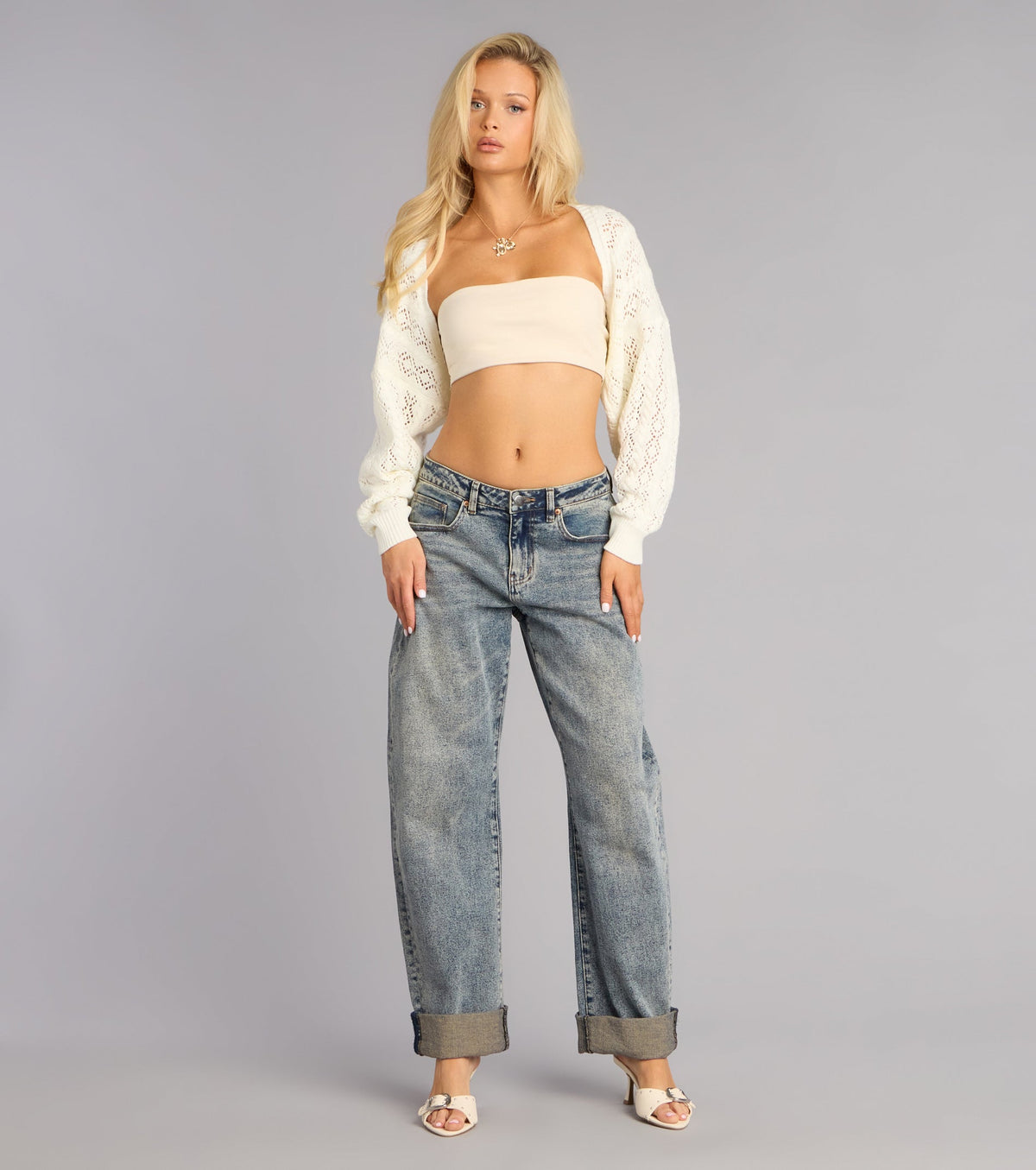Layered Up Energy Knit Long Sleeve Bolero