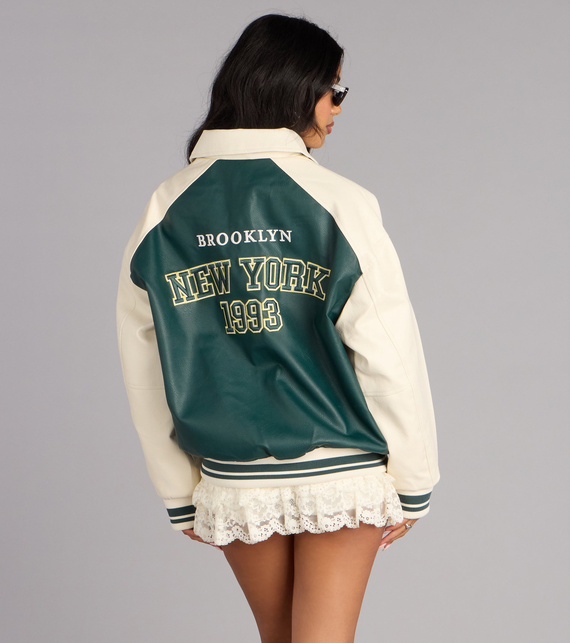 Play It Cool Varsity Bomber Jacket