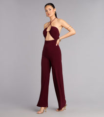 Dressy Plans Cutout Jumpsuit