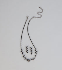 Dark Romance Stone Jewelry Set