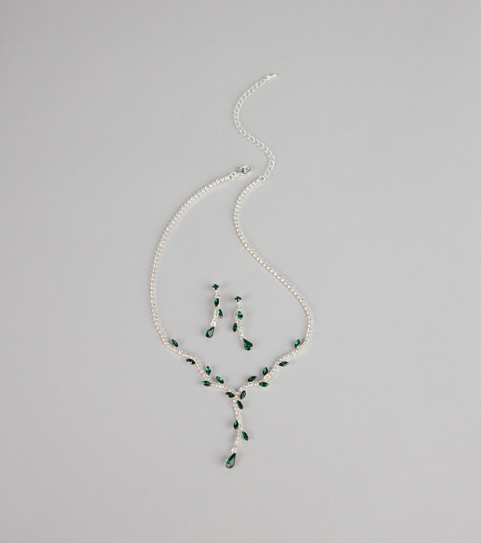 Enchanted Forest Marquise Jewelry Set