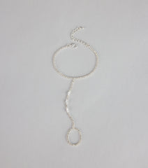 Sparkle Moment Rhinestone Hand Chain