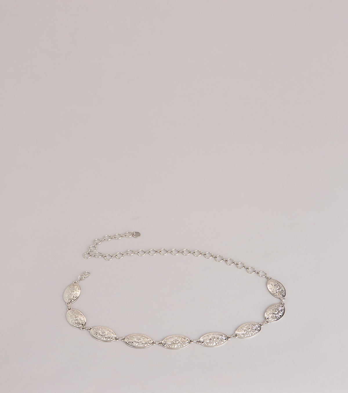 Cool Girl Edge Concho Chain Belt