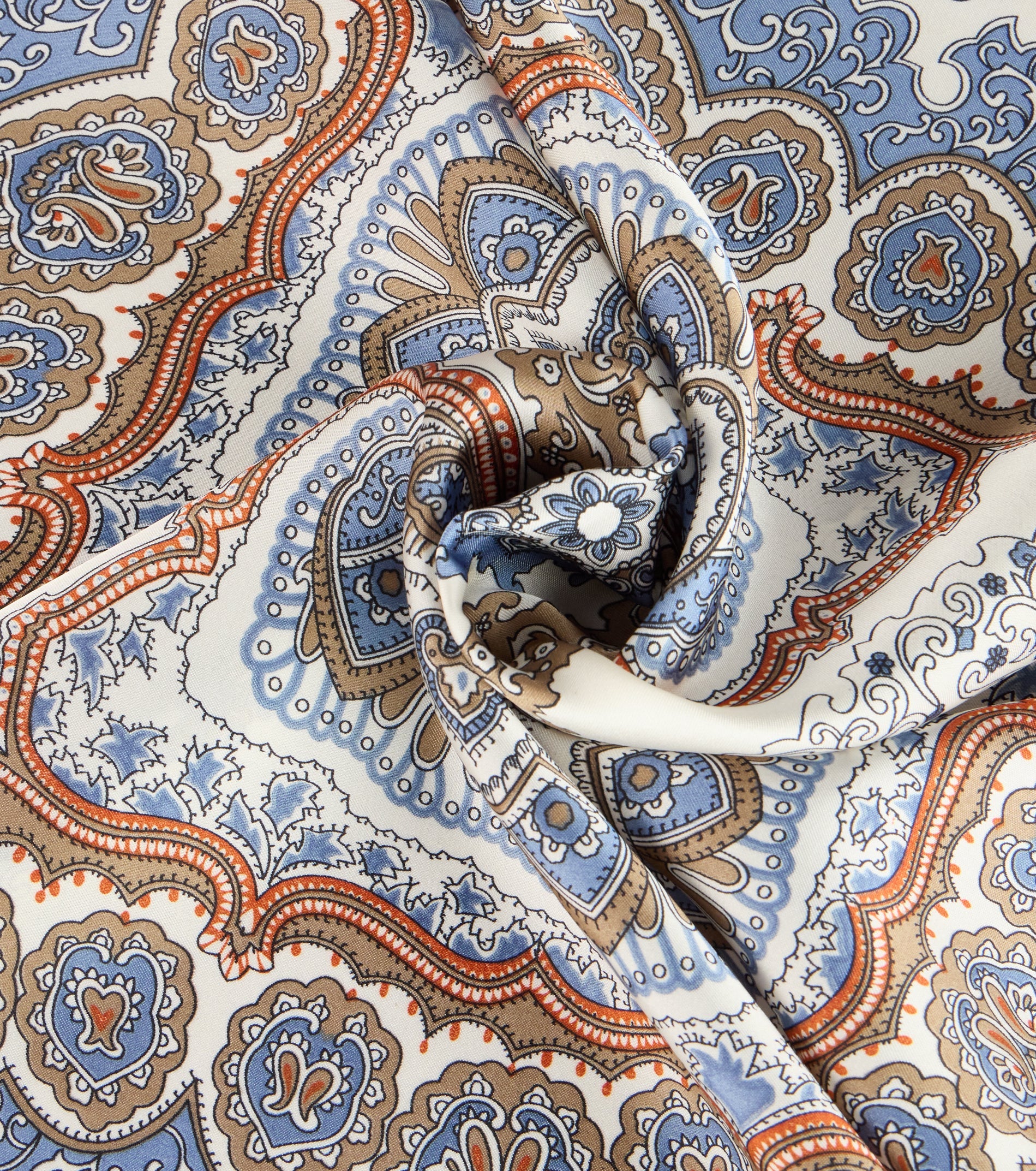 Tied Up In Style Satin Scarf