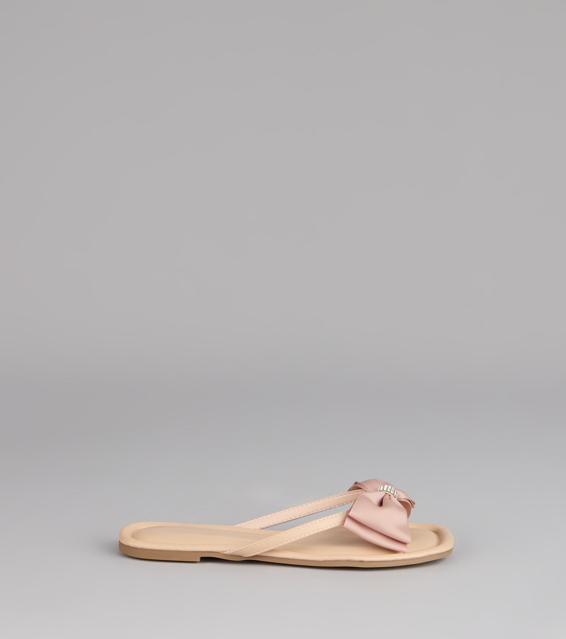 Sweet Steps Bow Thong Sandals