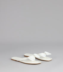 Sweet Steps Bow Thong Sandals