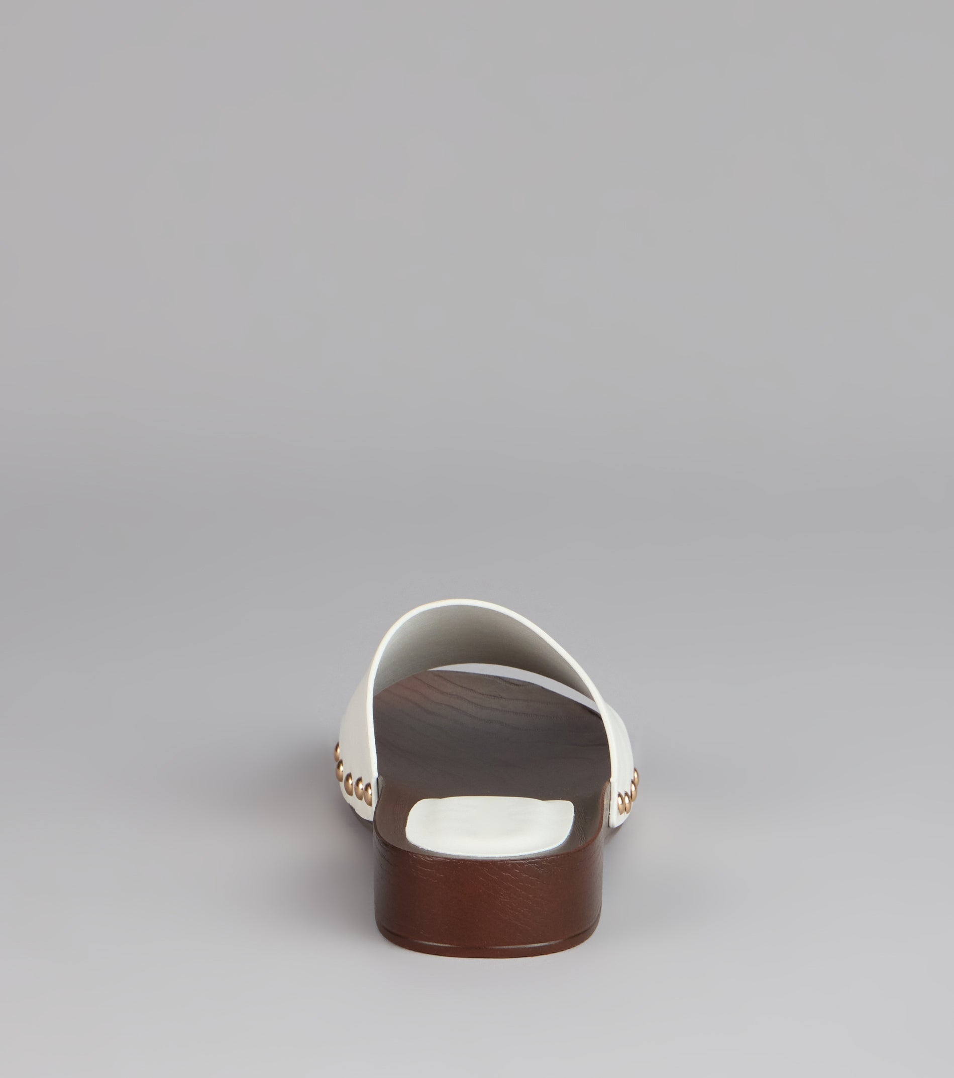 Easy Does It Wood Sole Slide Sandals